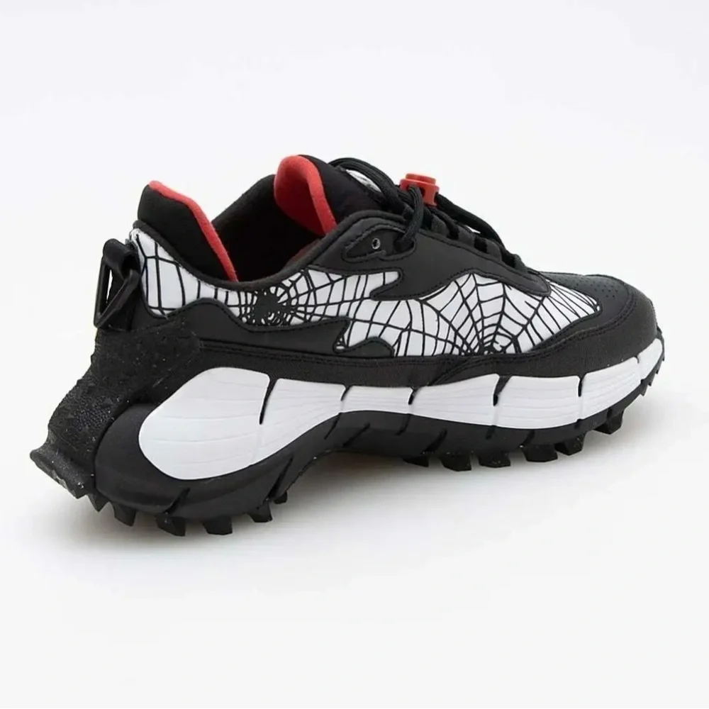 Spyder X Reebok Zig Kinetic 2.5 Edge White/ Core Black Athletic Shoes